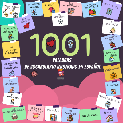 Comprar e-book de vocabulario ilustrado en español